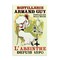 Stupell Industries Vintage French Distillery Wall Plaque By Jean-Pierre Got